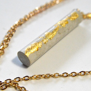 Csillogó beton nyaklánc  -  - Meska.hu