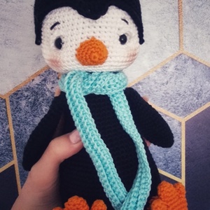 Amigurumi pingvin - játék & sport - plüssállat & játékfigura - más figura - Meska.hu