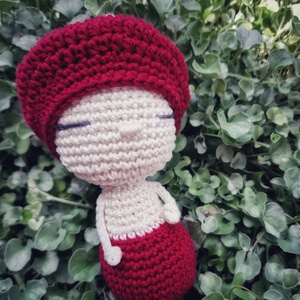 Amigurumi gombababa - játék & sport - plüssállat & játékfigura - más figura - Meska.hu