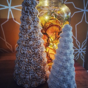 Horgolt karácsonyfa - Meska.hu