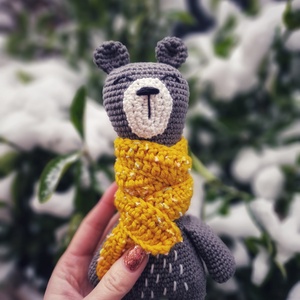 Horgolt maci, Játék & Sport, Plüssállat & Játékfigura, Maci, Horgolás, MESKA