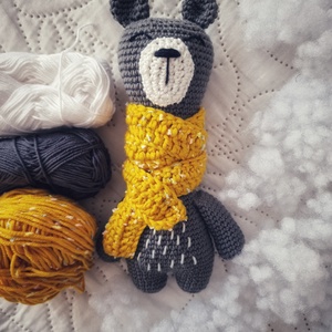 Horgolt maci - játék & sport - plüssállat & játékfigura - maci - Meska.hu