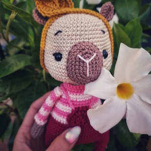 Lea, a horgolt kapibara - Meska.hu