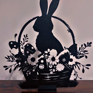 Tojás sziluett � 3D nyomtatott lakásdekor, Ünnepi díszek, dekorációk, Húsvéti díszek és dekorációk, Húsvéti asztaldíszek, , MESKA