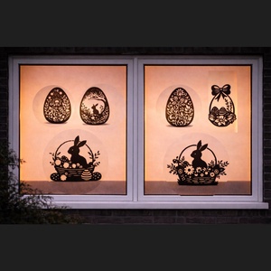 Tojás sziluett � 3D nyomtatott lakásdekor - ünnepi díszek, dekorációk - húsvéti díszek és dekorációk - húsvéti asztaldíszek - Meska.hu