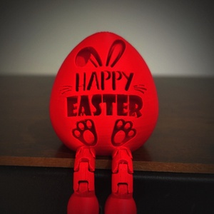 � Lógó Lábú Tojásfigura - ünnepi díszek, dekorációk - húsvéti díszek és dekorációk - húsvéti asztaldíszek - Meska.hu