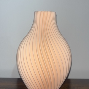 3D nyomtatott dekor váza  - Meska.hu