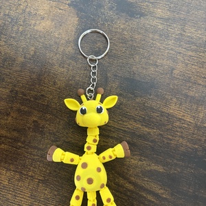 � Aranyos zsiráf kulcstartó � vidám kis társ minden napra! � - Meska.hu