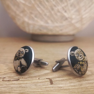 Mackós mandzsettagomb - ékszer - mandzsettagomb - Meska.hu