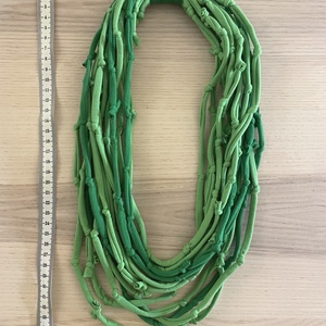 Tavasz pamut pólónyaklánc - ékszer - nyaklánc - statement nyaklánc - Meska.hu