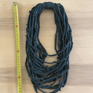 Deep sea pamut pólónyaklánc - ékszer - nyaklánc - statement nyaklánc - Meska.hu