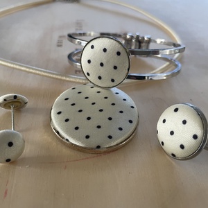 �Dots ékszerszett - ékszer - nyaklánc - statement nyaklánc - Meska.hu