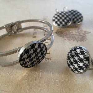 Tyúkláb ékszerszett - ékszer - nyaklánc - statement nyaklánc - Meska.hu