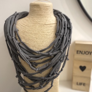 Classic pamut pólónyaklánc - ékszer - nyaklánc - statement nyaklánc - Meska.hu