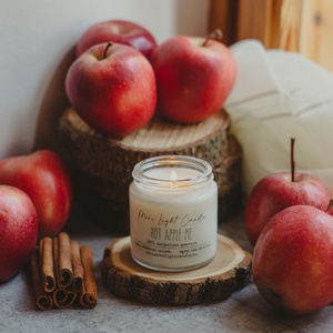 Hot Apple Pie  - 100% natúr szójaviasz illatgyertya - otthon & életmód - gyertya, illat, aroma - gyertya - Meska.hu