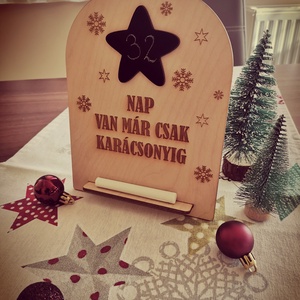 Adventi-karácsonyi visszaszámláló - karácsony - adventi díszek - adventi naptár - Meska.hu