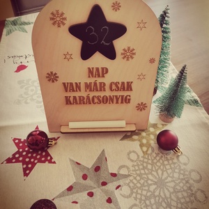 Adventi-karácsonyi visszaszámláló - karácsony - adventi díszek - adventi naptár - Meska.hu
