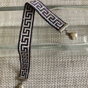 Görög mintás karkötő - ékszer - karkötő - gyöngyös karkötő - Meska.hu