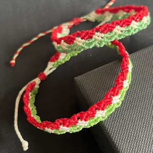 Magyaros karkötő - ékszer - karkötő - fonott karkötő - Meska.hu