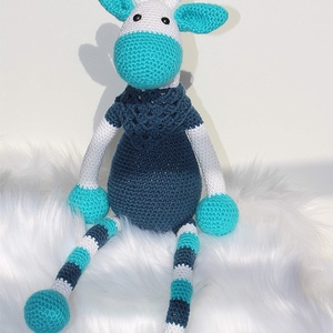 Horgolt zsiráf amigurumi - Benjámin - Meska.hu