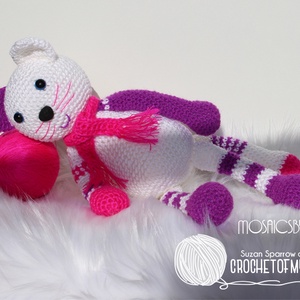 Horgolt cica amigurumi - Hédi -  - Meska.hu