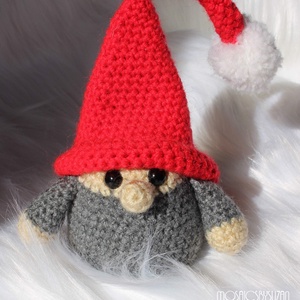 Horgolt manó amigurumi - Huba -  - Meska.hu