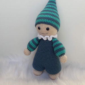 Horgolt baba amigurumi - Bálint baba - Meska.hu