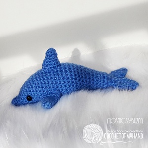 Horgolt delfin amigurumi - Dorka -  - Meska.hu