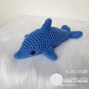 Horgolt delfin amigurumi - Dorka -  - Meska.hu