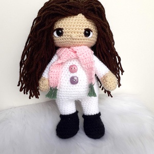 Horgolt baba amigurumi - Zsuzsi baba -  - Meska.hu