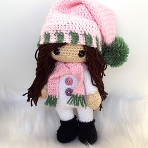 Horgolt baba amigurumi - Zsuzsi baba -  - Meska.hu