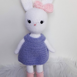 Horgolt nyuszi amigurumi - Lili - Meska.hu