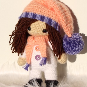 Horgolt baba amigurumi - Annabella baba - játék & sport - baba & babaház - baba - Meska.hu