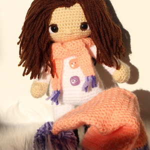 Horgolt baba amigurumi - Annabella baba - játék & sport - baba & babaház - baba - Meska.hu