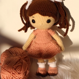 Horgolt baba amigurumi - Mira baba - játék & sport - baba & babaház - baba - Meska.hu