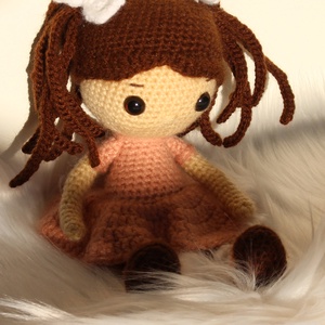 Horgolt baba amigurumi - Mira baba - játék & sport - baba & babaház - baba - Meska.hu