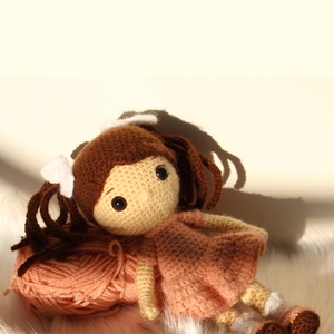 Horgolt baba amigurumi - Mira baba - játék & sport - baba & babaház - baba - Meska.hu