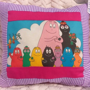 Egyedi barbapapa mintás párnák - otthon & életmód - babaszoba, gyerekszoba - gyerek díszpárna - Meska.hu