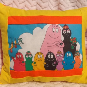 Egyedi barbapapa mintás párnák - otthon & életmód - babaszoba, gyerekszoba - gyerek díszpárna - Meska.hu