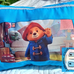 paddington mesepárna kék, Otthon & Életmód, Babaszoba, gyerekszoba, Gyerek díszpárna, Mindenmás, Varrás, MESKA