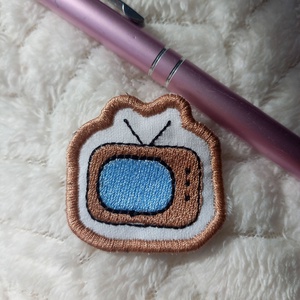 Felvarrható és vasalható ovis jel, tévé - játék & sport - ovis felszerelés - óvodai jelek - Meska.hu