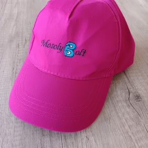 Baseball sapka egyedi felirattal-pink - Meska.hu