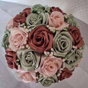 Örökcsokor - esküvő - menyasszonyi- és dobócsokor - Meska.hu