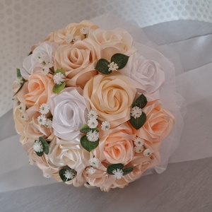 Örökcsokor - esküvő - menyasszonyi- és dobócsokor - Meska.hu