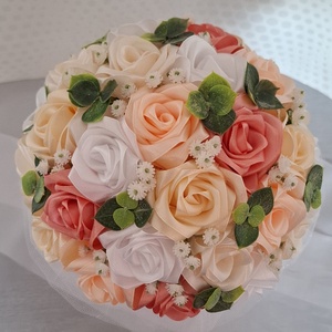 Örökcsokor - esküvő - menyasszonyi- és dobócsokor - Meska.hu