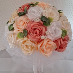 Örökcsokor - esküvő - menyasszonyi- és dobócsokor - Meska.hu