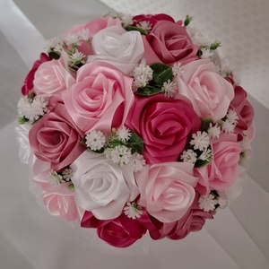 Örökcsokor - esküvő - menyasszonyi- és dobócsokor - Meska.hu