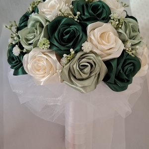 Örökcsokor - esküvő - menyasszonyi- és dobócsokor - Meska.hu