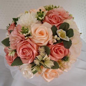 Örökcsokor - esküvő - menyasszonyi- és dobócsokor - Meska.hu