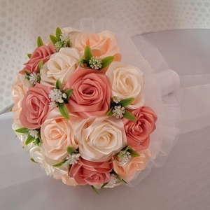 Örökcsokor - esküvő - menyasszonyi- és dobócsokor - Meska.hu